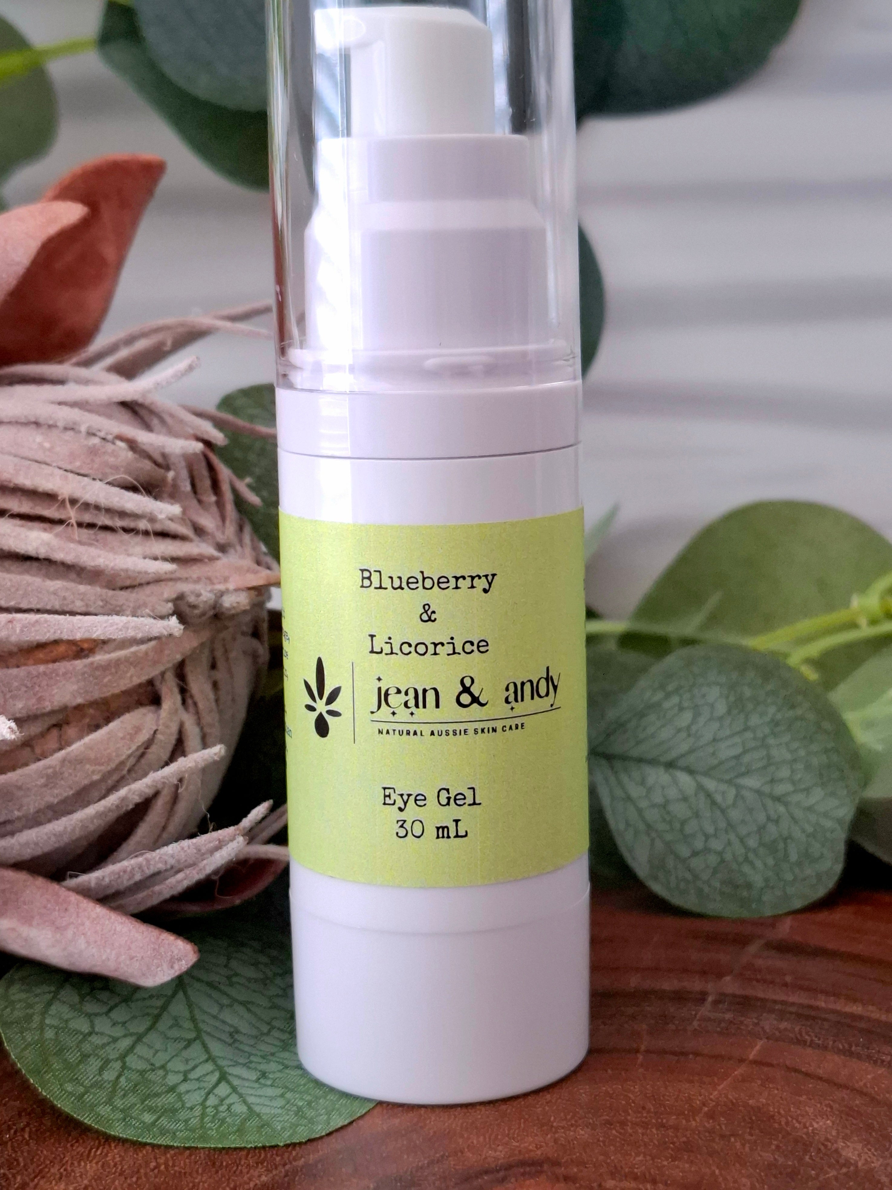 Blueberry and Licorice Eye Gel
