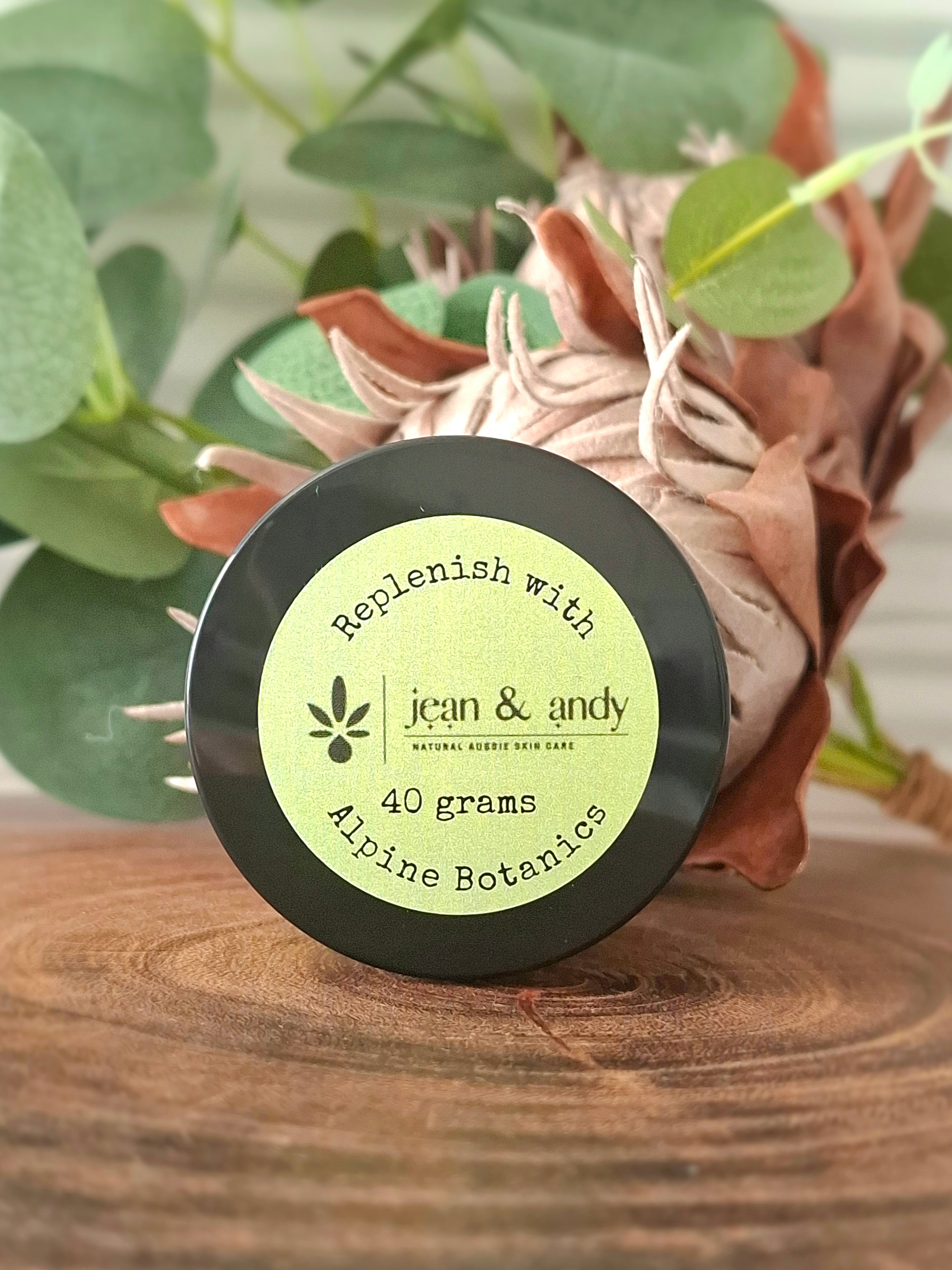 Replenish with Alpine Botanics