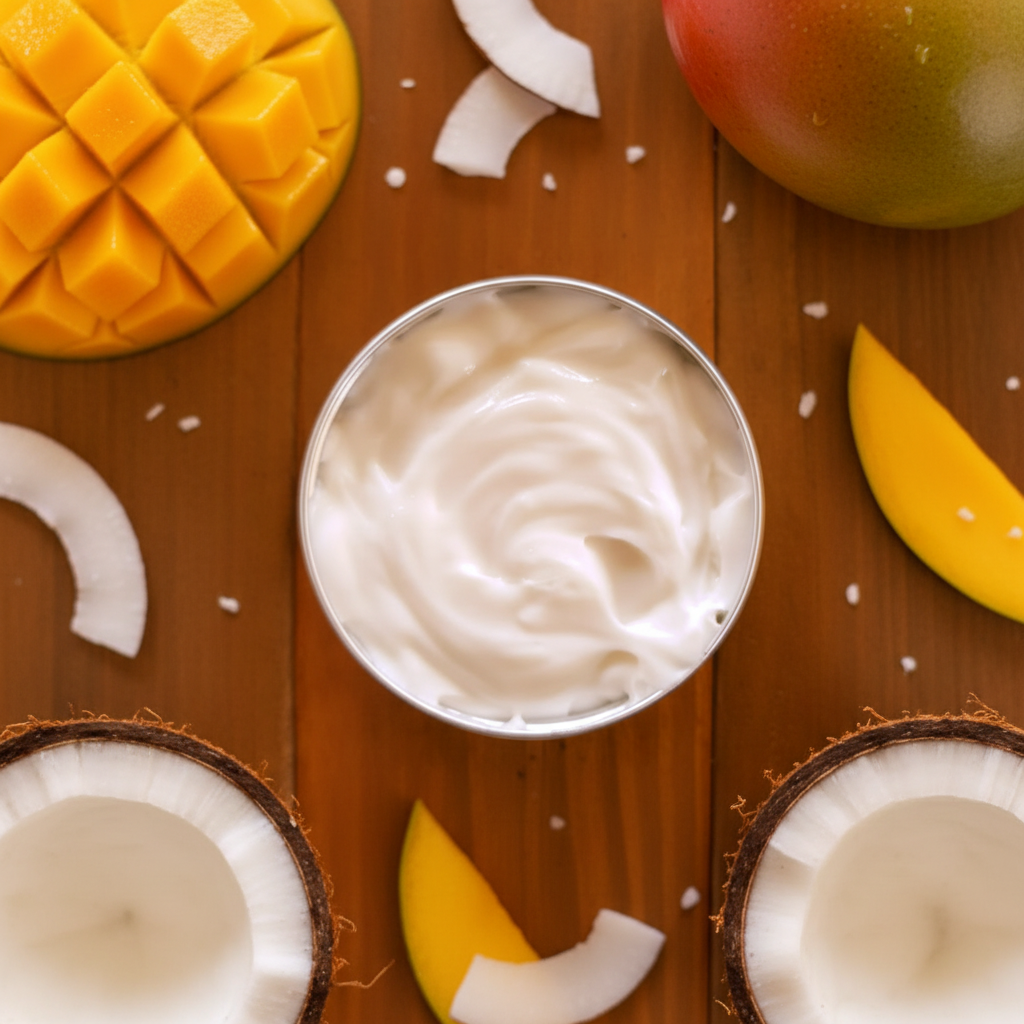 Body Custard with Coconut & Mango