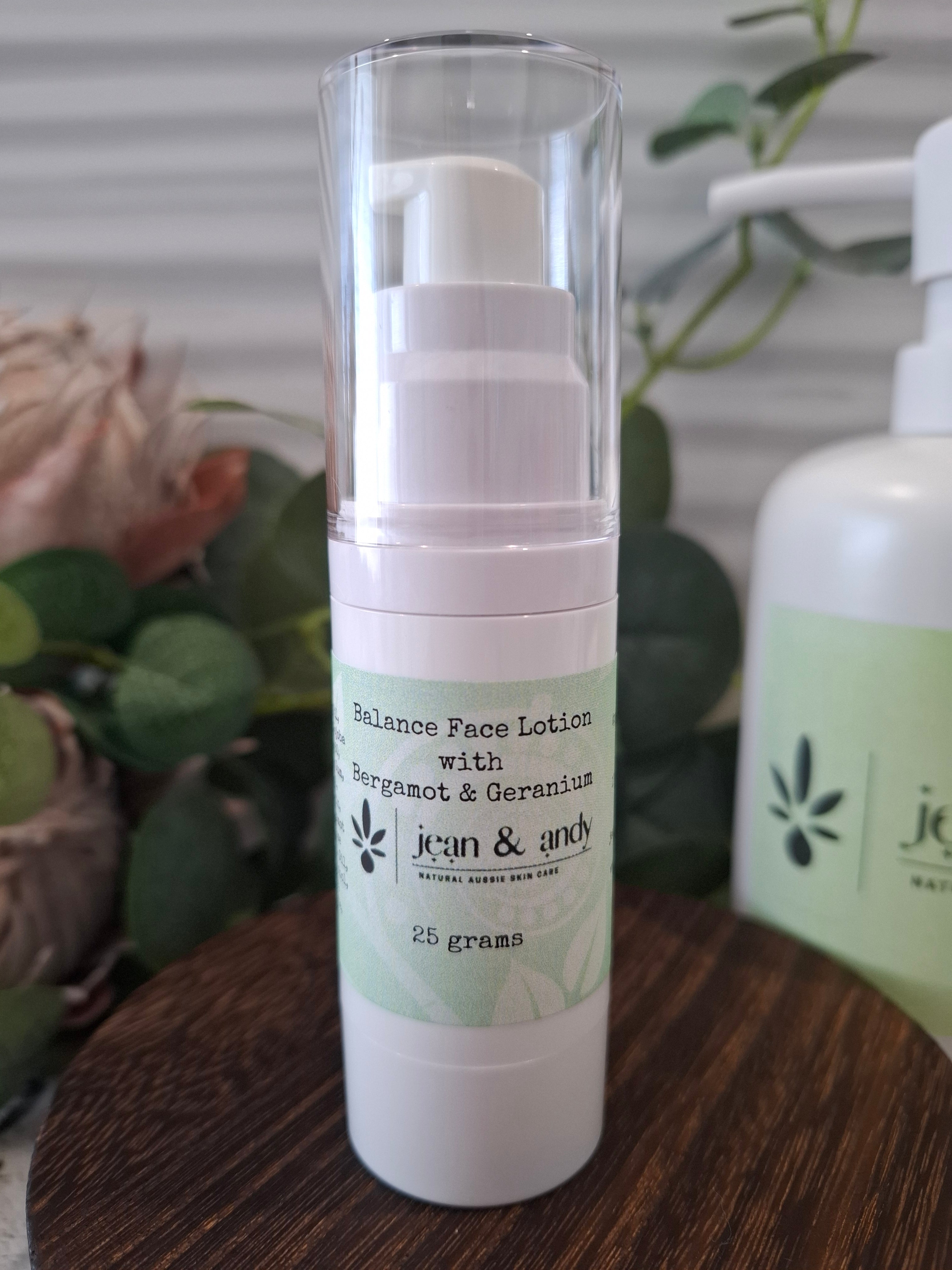Bergamot Balancing Face Lotion