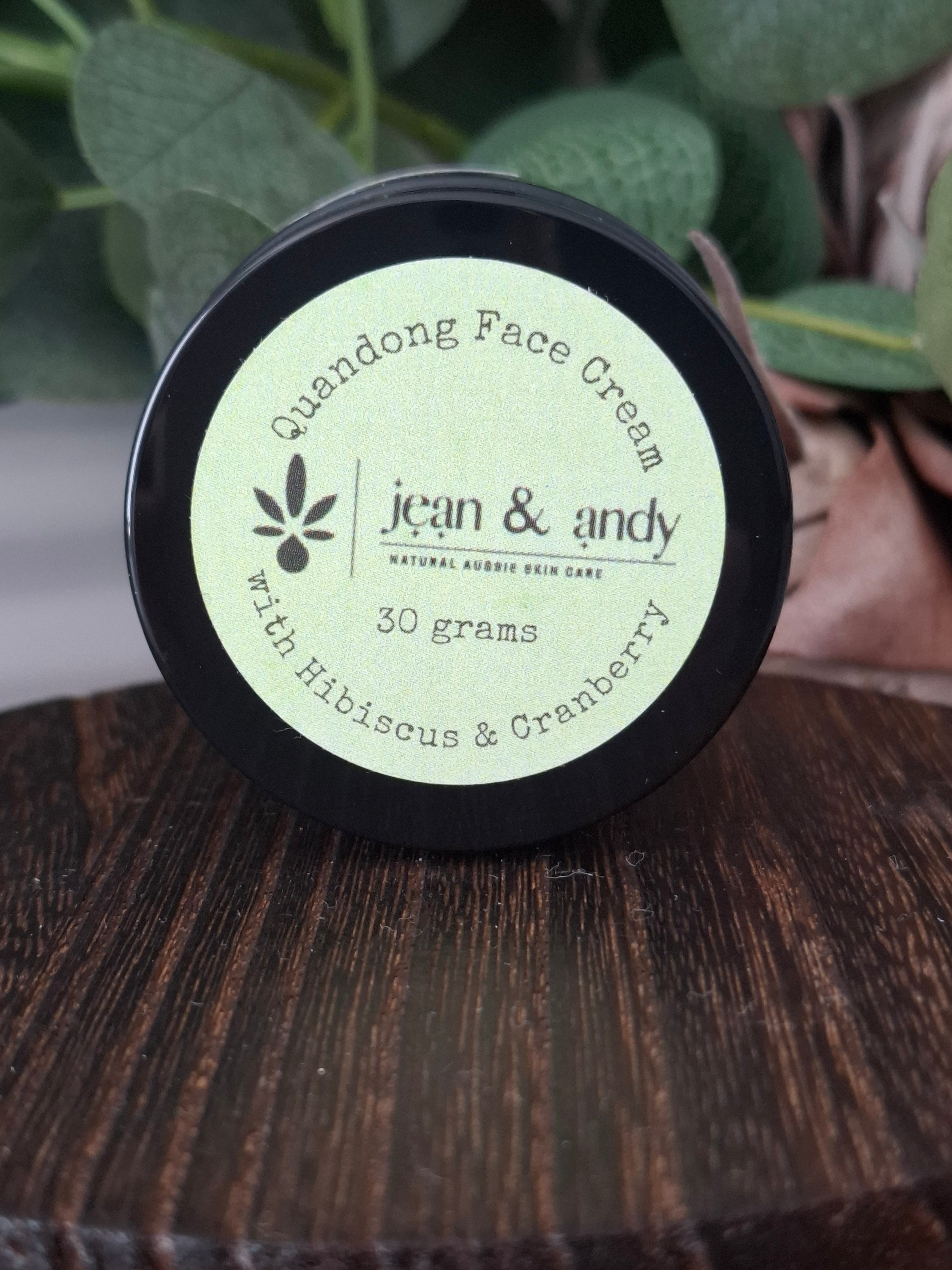 Quandong Face Cream with Hibiscus & Cranberry