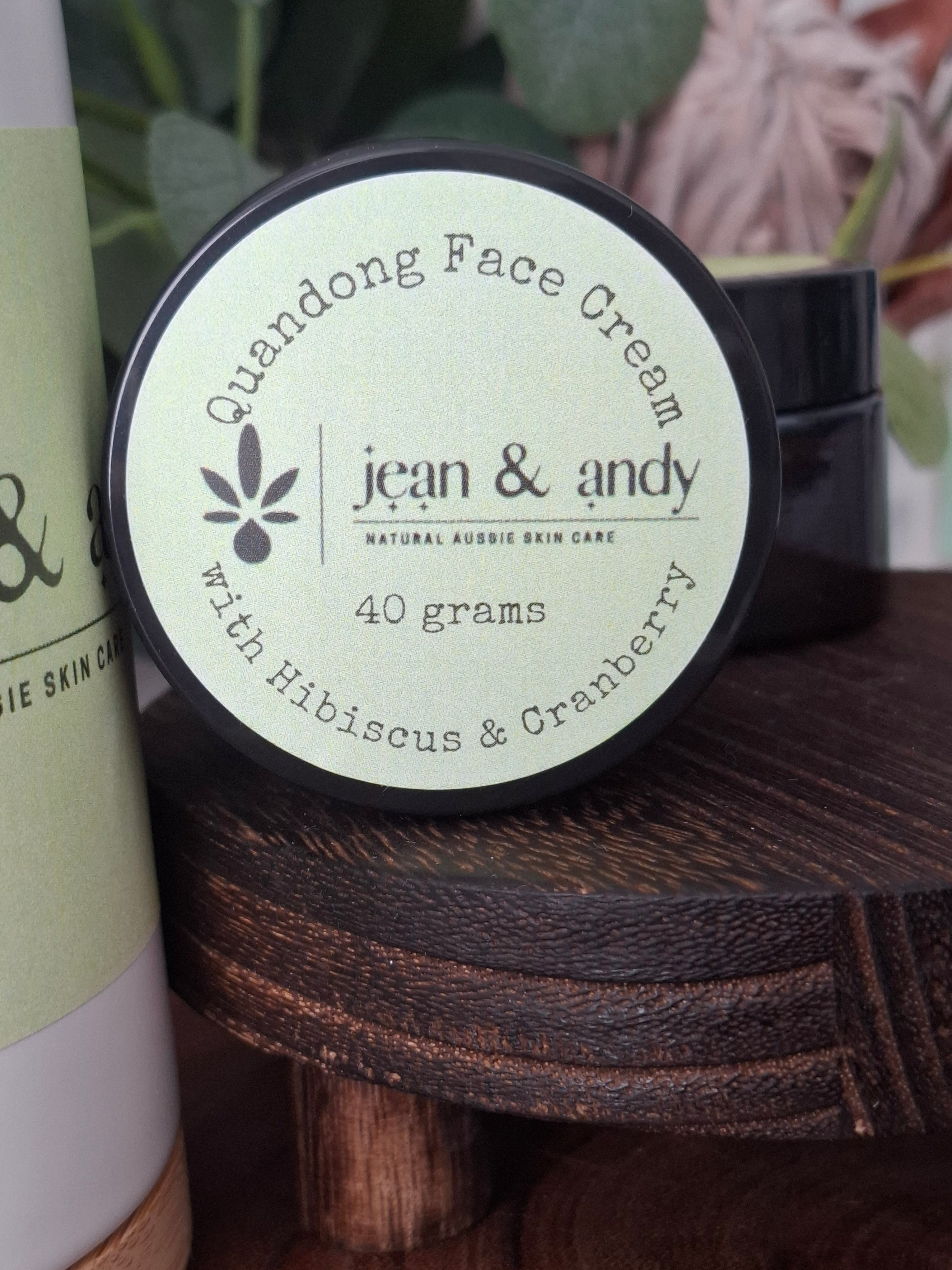 Quandong Face Cream with Hibiscus & Cranberry