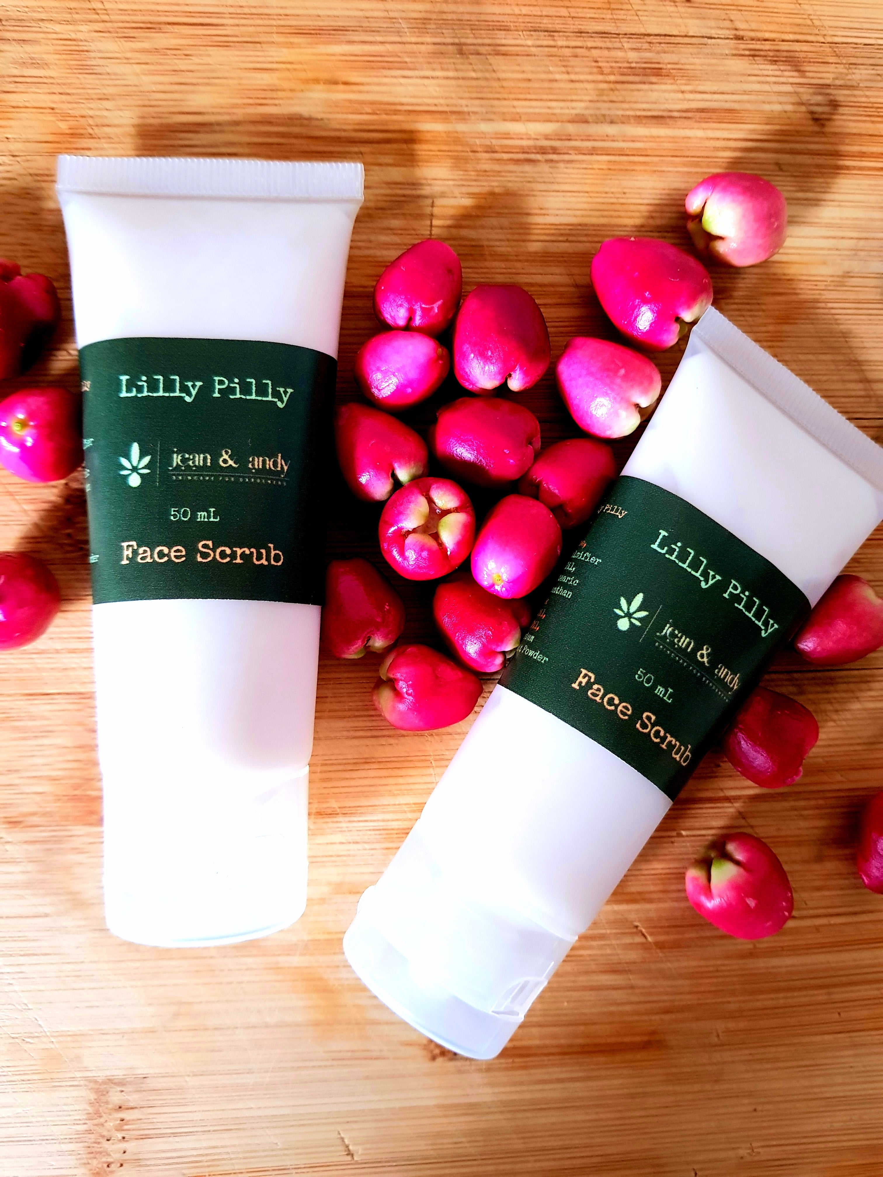Lilly Pilly Face Scrub jean & andy